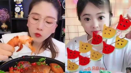 女孩吃瓜挑战,女孩吃瓜挑战席卷社交媒体